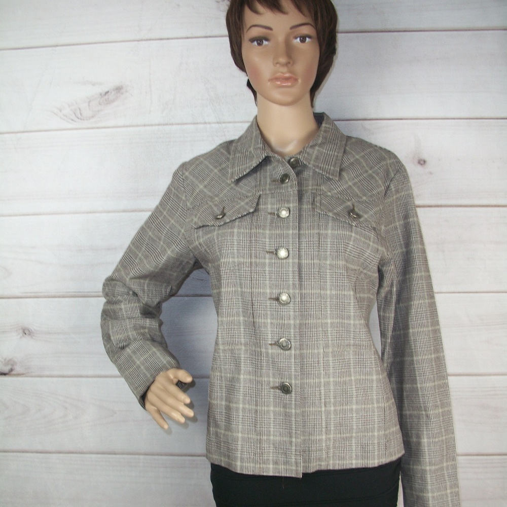 New! Denim and Company  Stretch Denim  Jacket